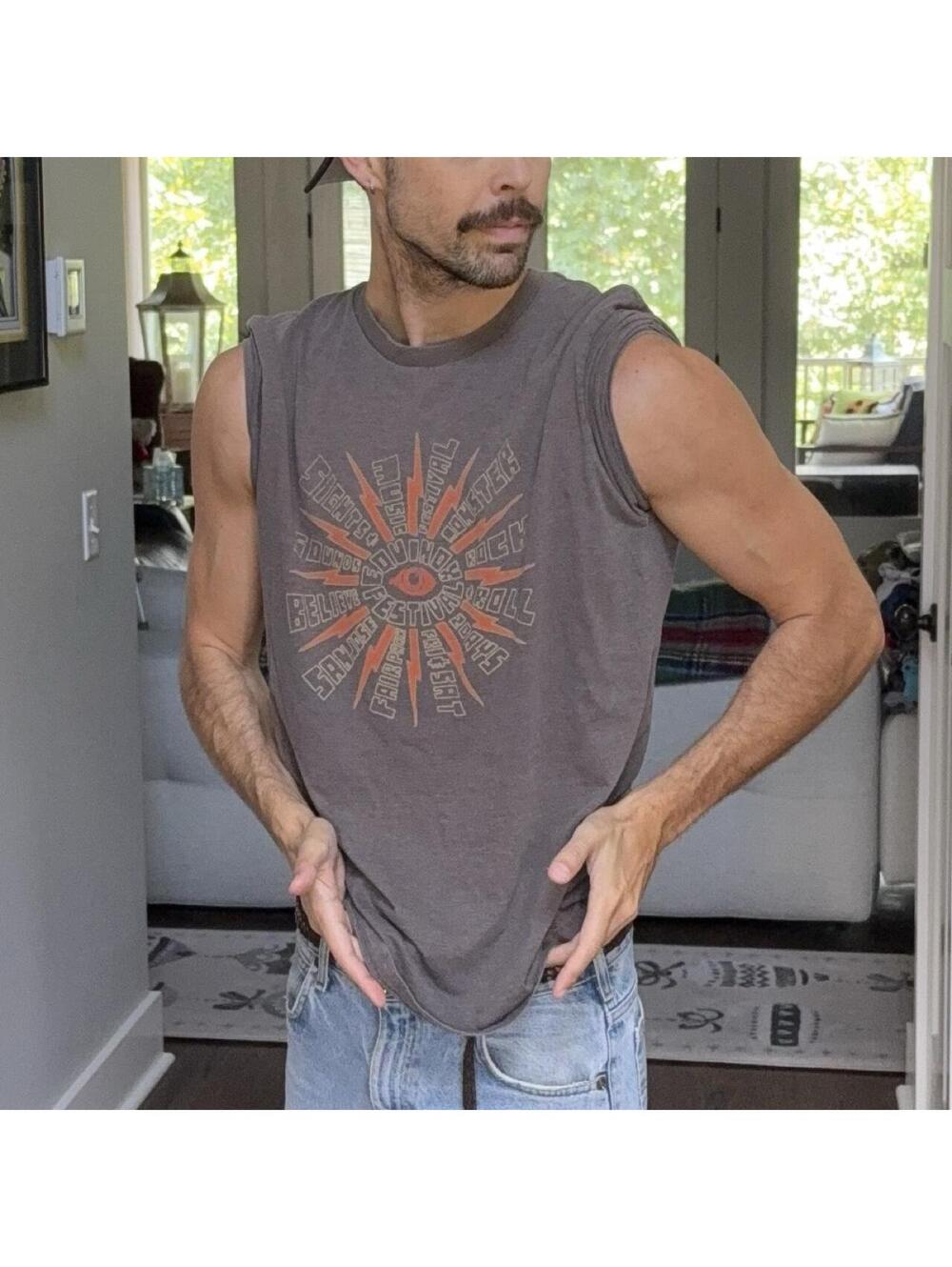👁️ Fossil Graphic T-Shirt Men’s Large